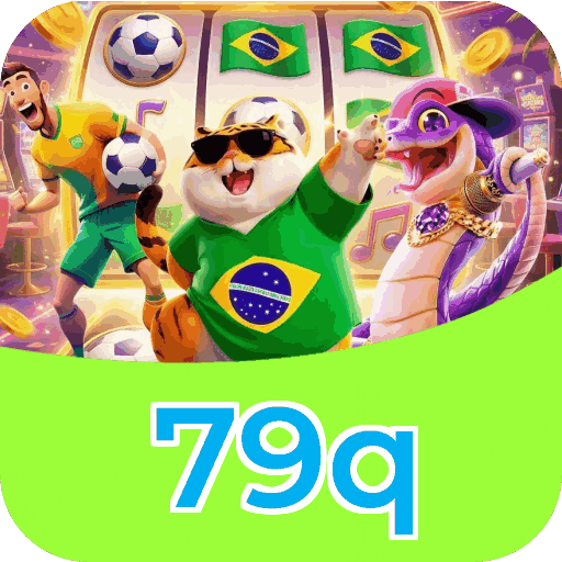 Passo a passo visual mostrando processo de download e instalação do aplicativo 79q